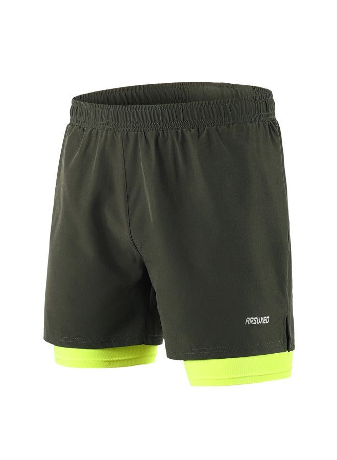 ARSUXEO 2-In-1 Cycling Shorts - Image 1