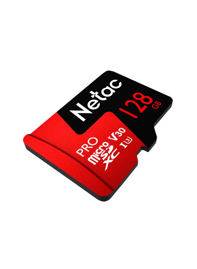 Netac - Micro SDXC TF Memory Card Red/Black - Image 1