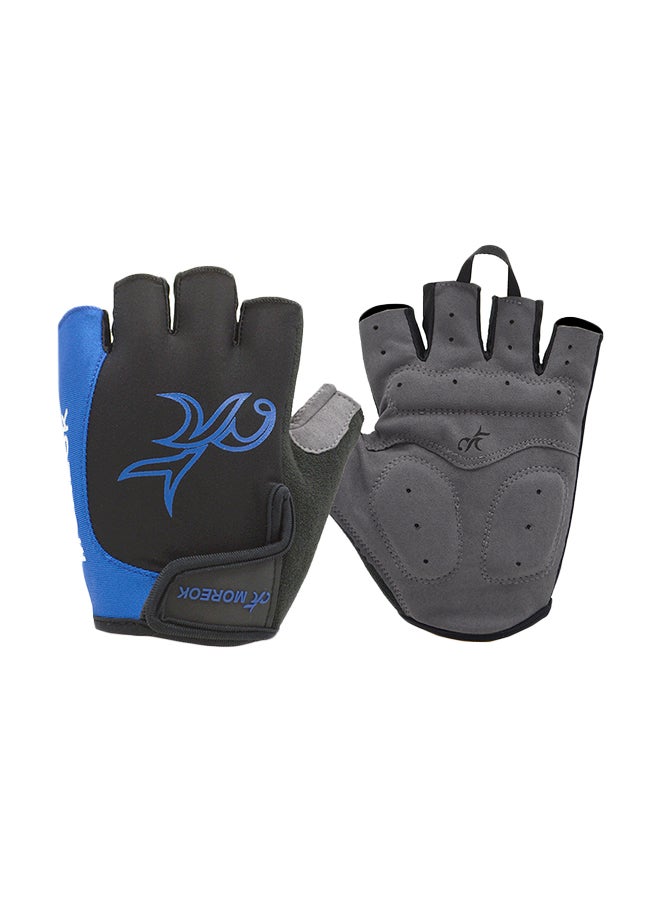 MOREOK 2-Piece Half Finger Cycling Glove - Image 1
