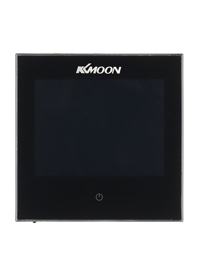 كيه كيه مون منظم حرارة رقمي بشدة تيار 16 أمبير مزود بشاشة لمس لأجهزة تسخين الماء التي تعمل بالغاز E8485B-1-A أسود - Image 1