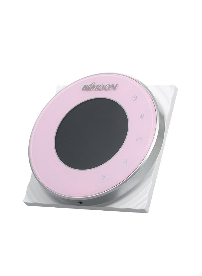 KKmoon Digital Touchscreen Water/Gas Boiler Heating Thermostat 5A E8444P-2-A Pink/Black - Image 2