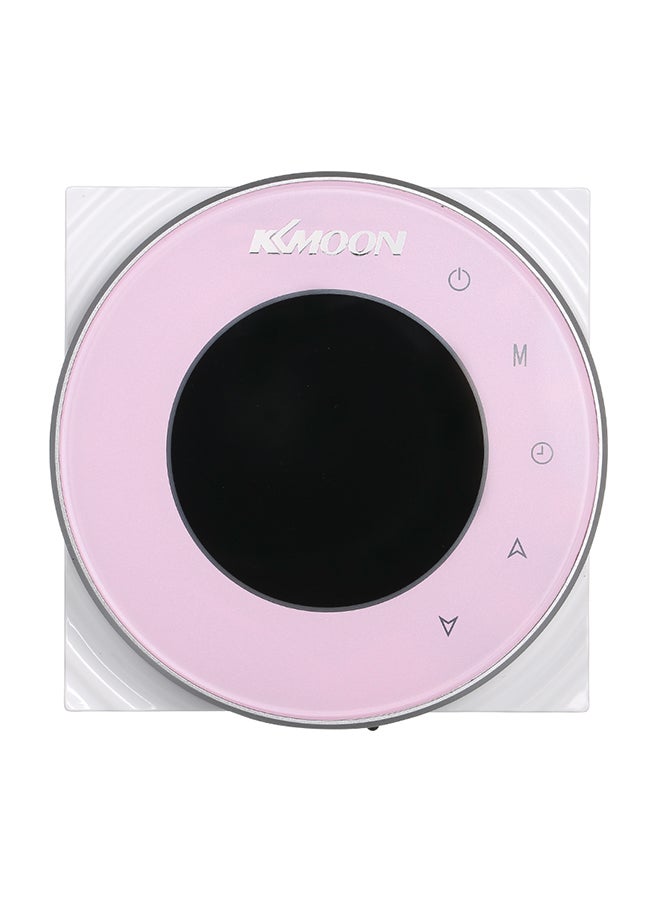 KKmoon Digital Touchscreen Water/Gas Boiler Heating Thermostat 5A E8444P-2-A Pink/Black - Image 1