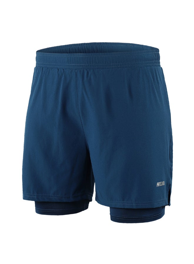 ARSUXEO 2-In-1 Quick Drying Cycling Shorts  - Image 3