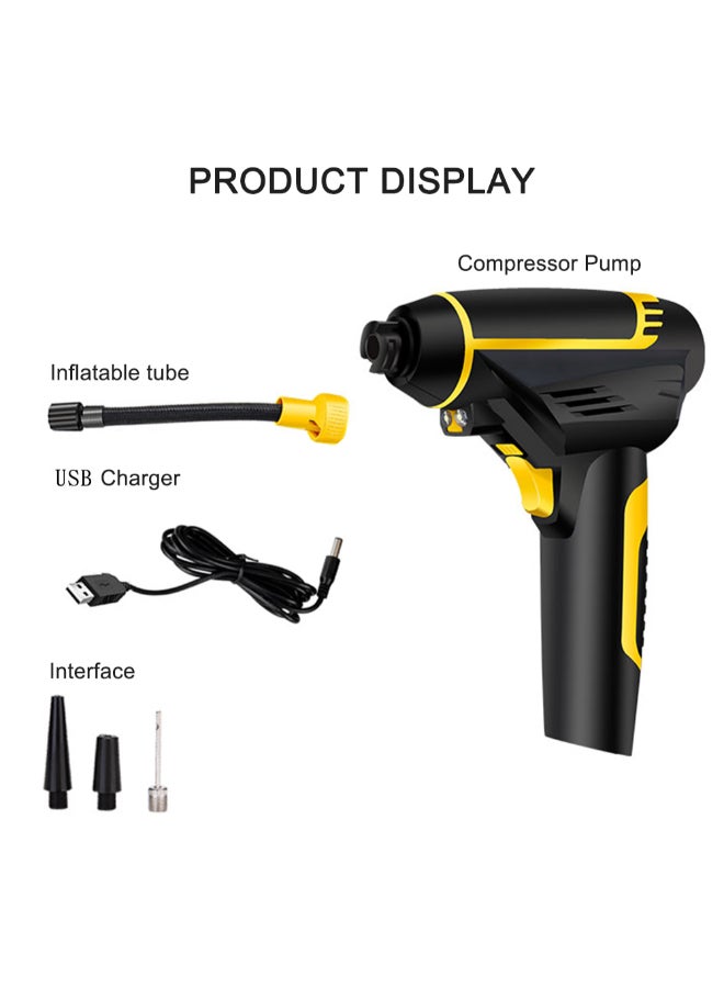 Generic Mini Electric Air Compressor Pump Tire Inflator  - Image 3