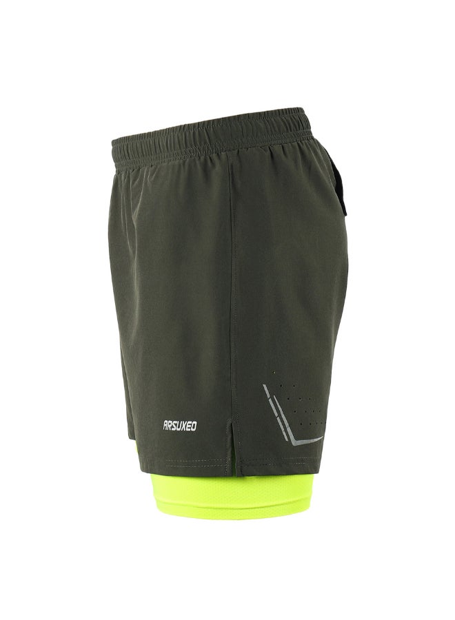 ARSUXEO 2-In-1 Cycling Shorts  - Image 3