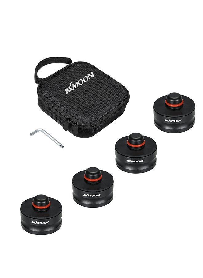KKmoon 4-Piece Aluminum Jack Lift Point Pad Adapter Tool For Tesla Model 3  - Image 1