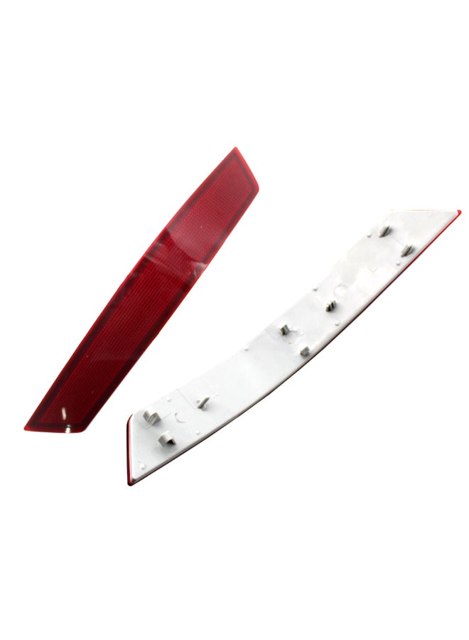 Generic 2-Piece Rear Bumper Side Marker Reflector For Mercedes-Benz W164  - Image 5