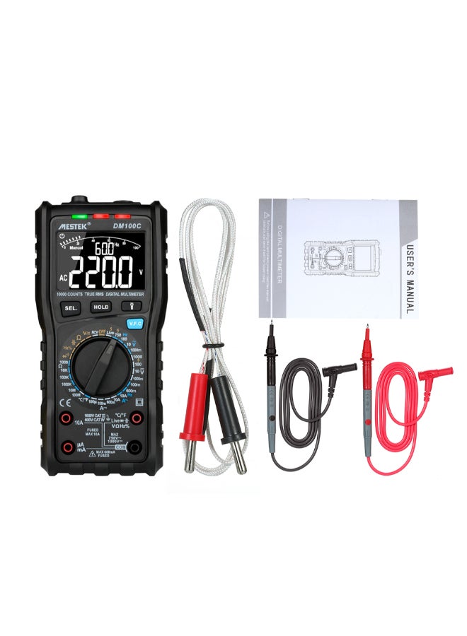 MESTEK Multifunctional Digital Millimeter multicolour 18.5 x 8.8 x 5.2cm  - Image 4