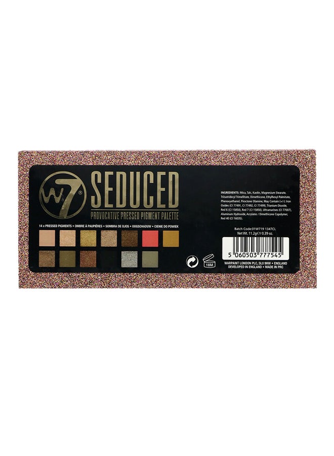 W7 Seduced Provocative Pressed Pigment Palette Multicolour - Image 2