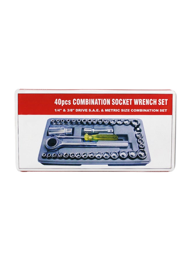 Generic 40-Piece Car Combination Socket Wrench Set  - Image 3