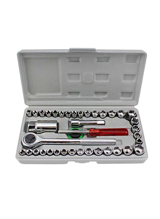 Generic 40-Piece Car Combination Socket Wrench Set  - Image 1