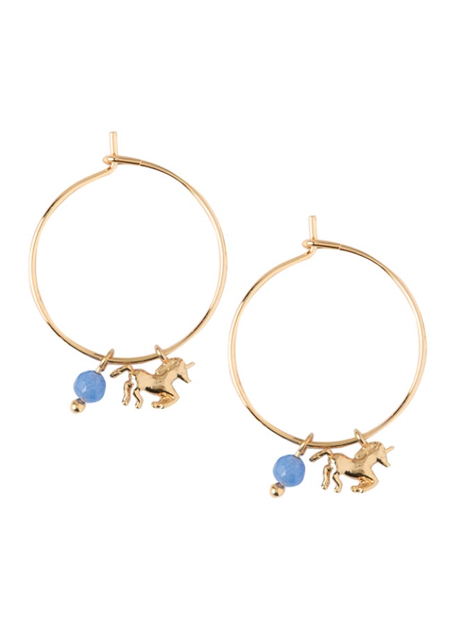 ORELIA LONDON Unicorn Stud And Hoop Earring With Card