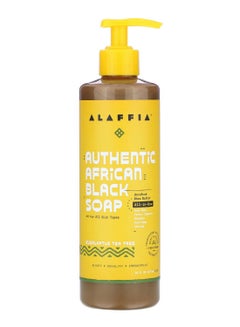 Alaffia Eucalyptus Tea Tree Authentic African Black Soap 476ml 