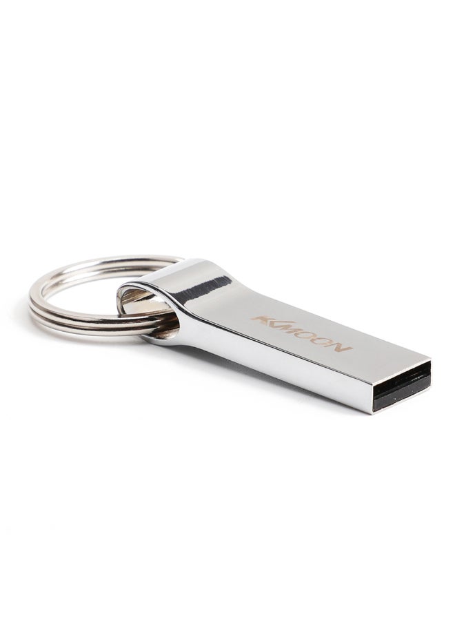 KKmoon USB 2.0 Flash Drive With Key Ring C7171S-32-L Silver  - Image 2