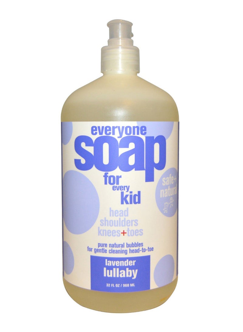 Everyone 3-In-1 Lavender Lullaby Kids Liquid Soap 960ml 