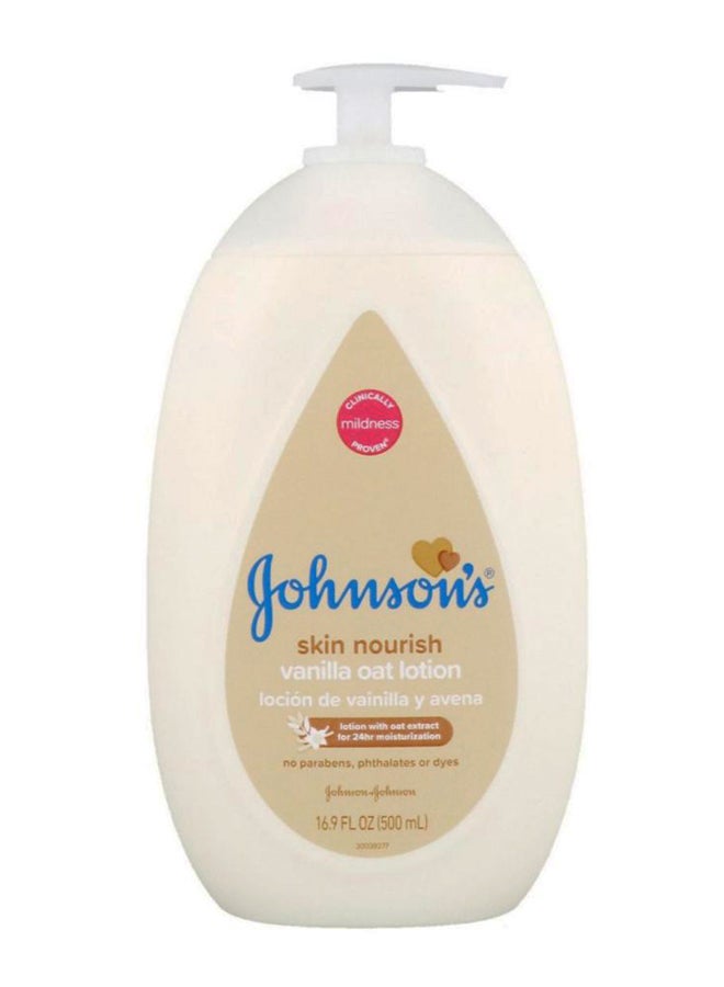 جونسون لوشن تغذية البشرة بالشوفان والفانيليا 500ملليلتر
