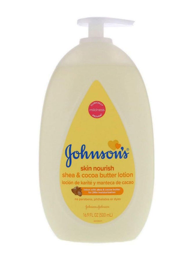 جونسون لوشن سكين نوريش بزبدة الشيا والكاكاو 500ملليلتر