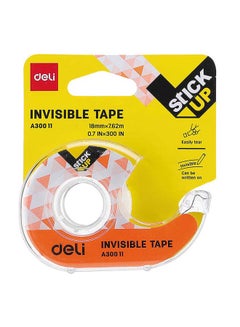 Deli Invsible Tape With Dispenser Multicolour  - Image 2