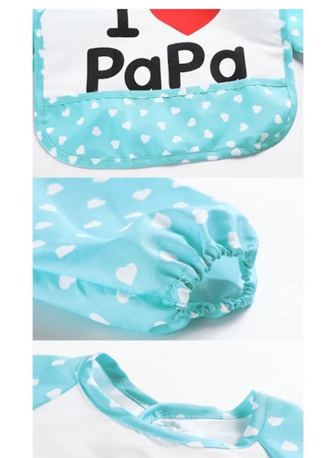 Better Look 2-piece Waterproof, Phthalates Free Peva Sleeved Bibs With High-quality Material  - Image 2