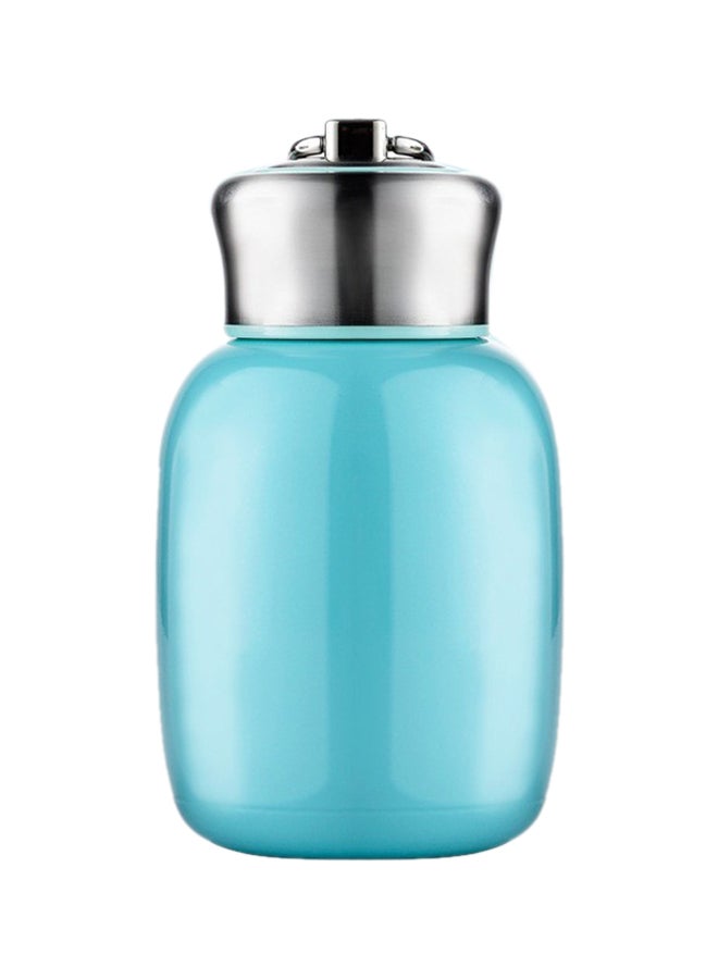 Beauenty Stainless Steel Water Bottle Blue/Silver 280ml