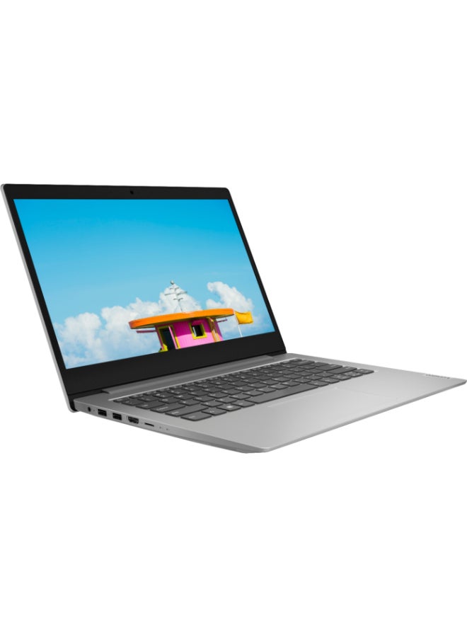 Lenovo - Ideapad Slim 1-14AST Laptop With 14-Inch Full HD Display, AMD A6-9220 Processor/4GB RAM/64GB eMMC/AMD Radeon R4 Graphics/Windows 10 /International Version English Platinum Grey - Image 1