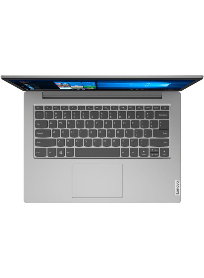 Lenovo - Ideapad Slim 1-14AST Laptop With 14-Inch Full HD Display, AMD A6-9220 Processor/4GB RAM/64GB eMMC/AMD Radeon R4 Graphics/Windows 10 /International Version English Platinum Grey - Image 1