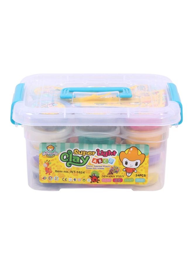24-Piece Super Light Clay Set NT-1624