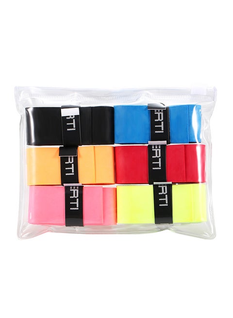 6-Piece Racket Overgrip Sweat Band 13x1.8x10cm