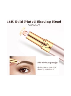 Generic Electric Trimmer Eyebrow Razor Silver 13.2x1.8x1.8centimeter  - Image 5