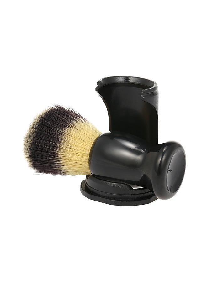 Generic Beard Shaving Brush With Stand Black 10.5x3.4centimeter  - Image 1