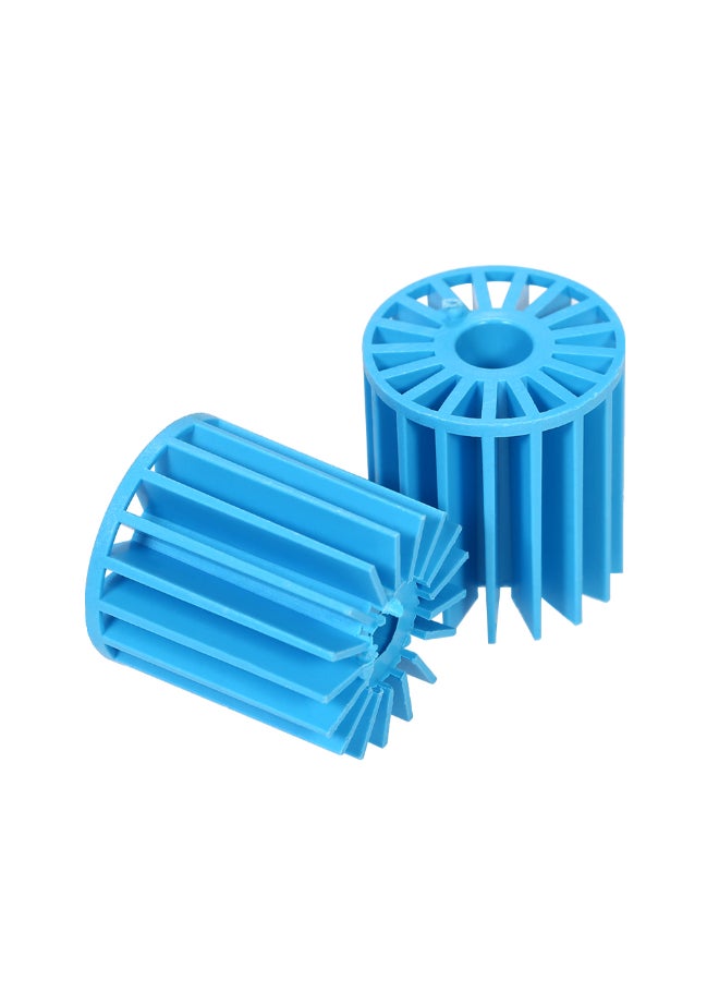 100-Piece Fish Tank Pond Filter Blue - Image 3