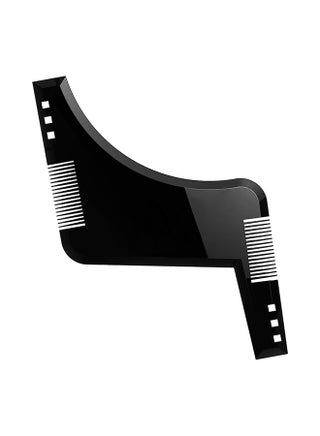 Double-Edged Beard Shaping Comb Black 17x0.3x11.4centimeter - v1582212255/N34887464A_1