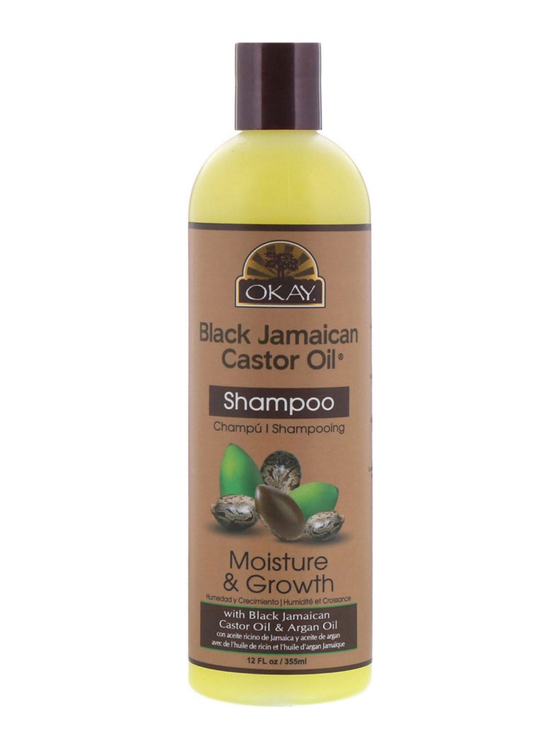 OKAY Black Jamaican Castor Oil Shampoo 355ml