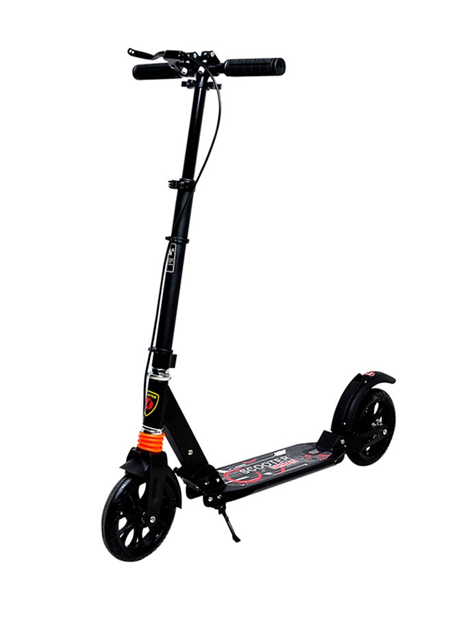 Cool Baby 2-Wheel Adjustable Height Kick Scooter Black - Image 1