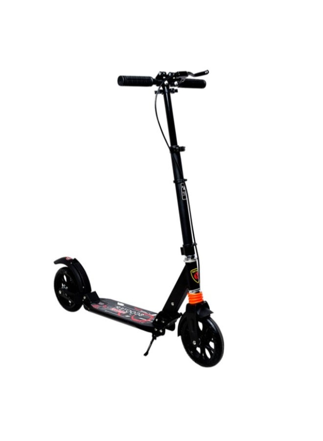 Cool Baby 2-Wheel Adjustable Height Kick Scooter Black - Image 2