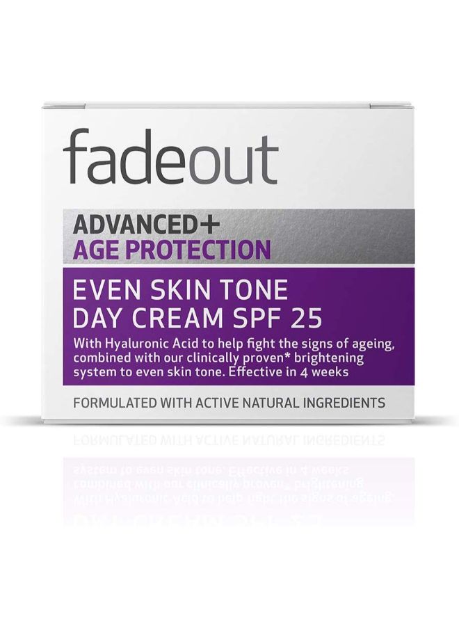 FADE OUT Advanced Plus Age Protection Even Tone Day Cream 50ml  - Image 2