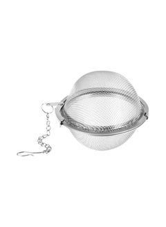 Generic Tea Coffee Infuser Filter Strainer Silver 5.50x5.50x5.50cm  - Image 1