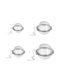 Generic Tea Coffee Infuser Filter Strainer Silver 5.50x5.50x5.50cm  - Image 4