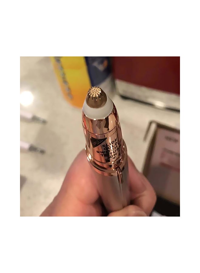 Mini Portable Painless Facial Hair Remover White 20x4x8cm - Image 2