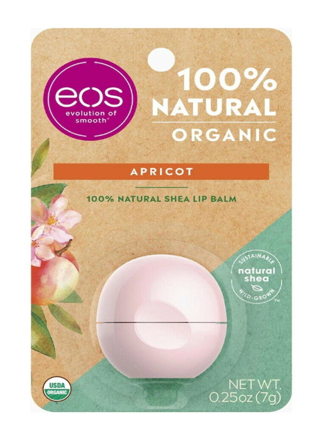 EOS Apricot Natural Shea Lip Balm 7grams - Image 2