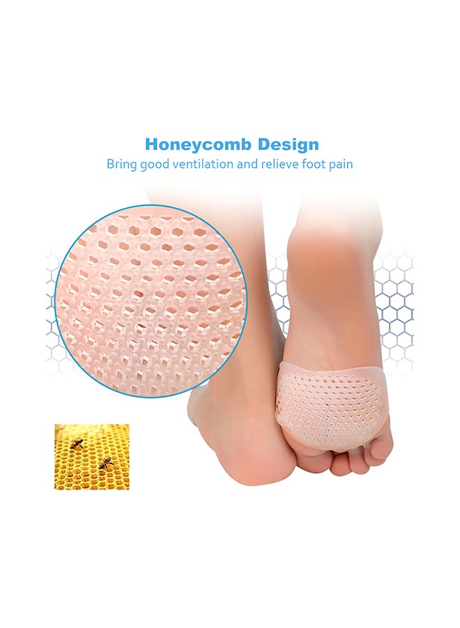 طقم بطانة داخلية من جل السيليكون لمقدمة القدم من قطعتين - Image 4