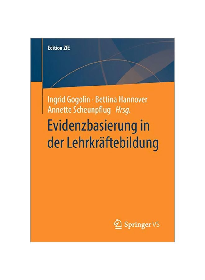 Evidenzbasierung In Der Lehrkräftebildung Paperback German - 17 March 2020 