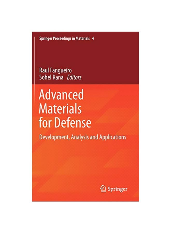 Advanced Materials For Defense: Development, Analysis And Applications Hardcover English - 13 March 2020 