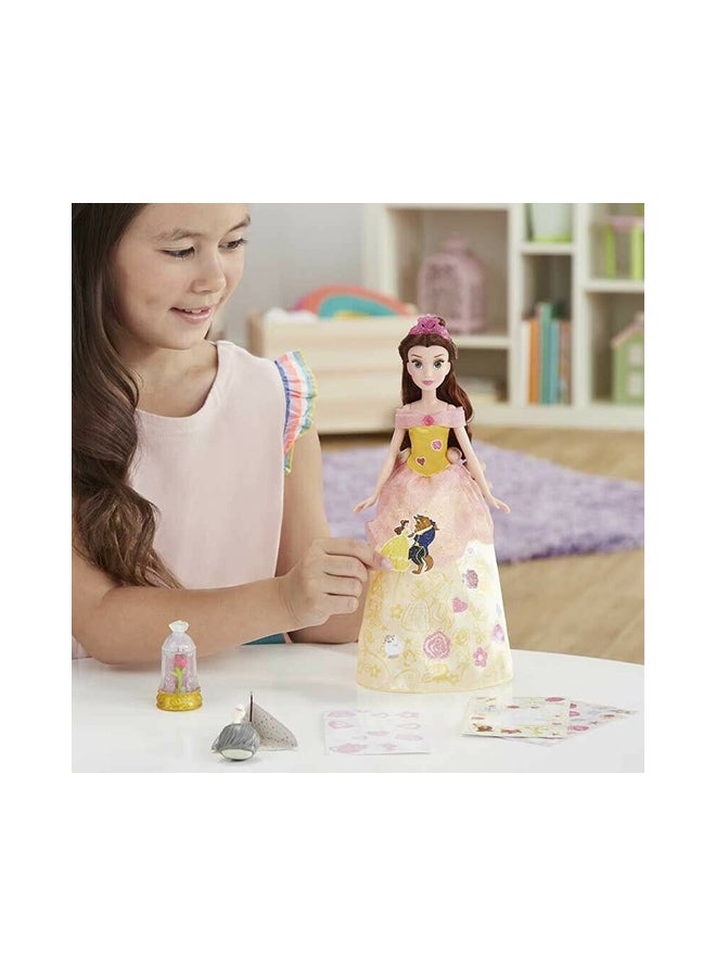 Disney Princess - Glitter Style Belle 4x9.9x15.1cm - Image 1
