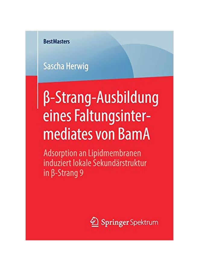 Β-Strand -Ausbildung Eines Faltungsintermediates Von Bama paperback english - 30 January 2020 