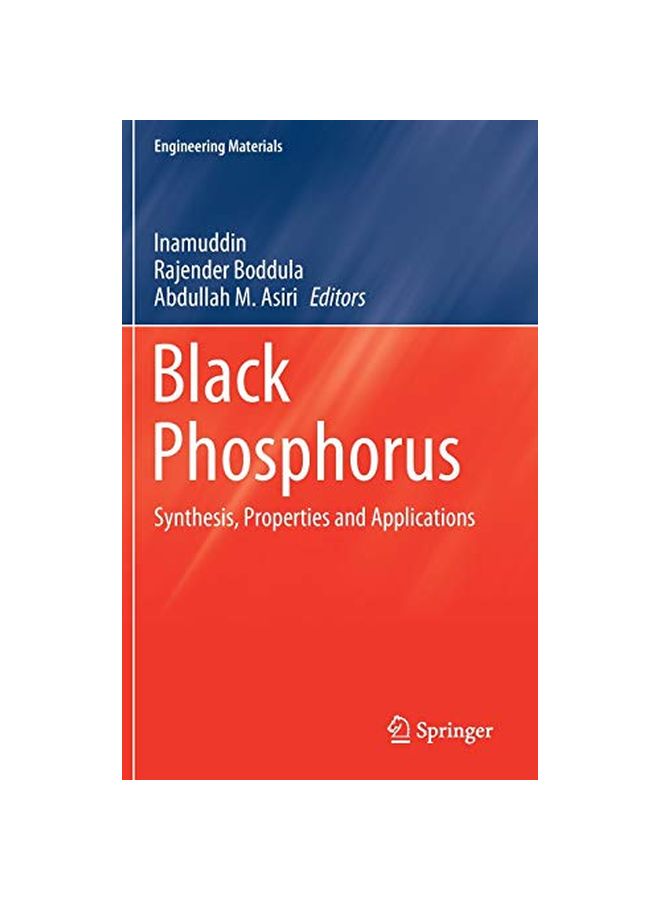 Black Phosphorus: Synthesis, Properties And Applications hardcover english - 15 January 2020 