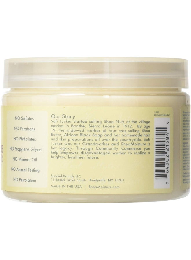 SheaMoisture Strengthen And Restore Leave-In Conditioner Beige 312grams  - Image 2