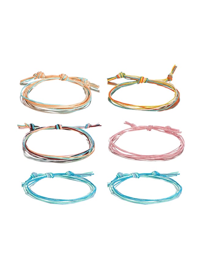 Beauenty - 6-Piece Stylish Beach Chain Anklet - Image 1