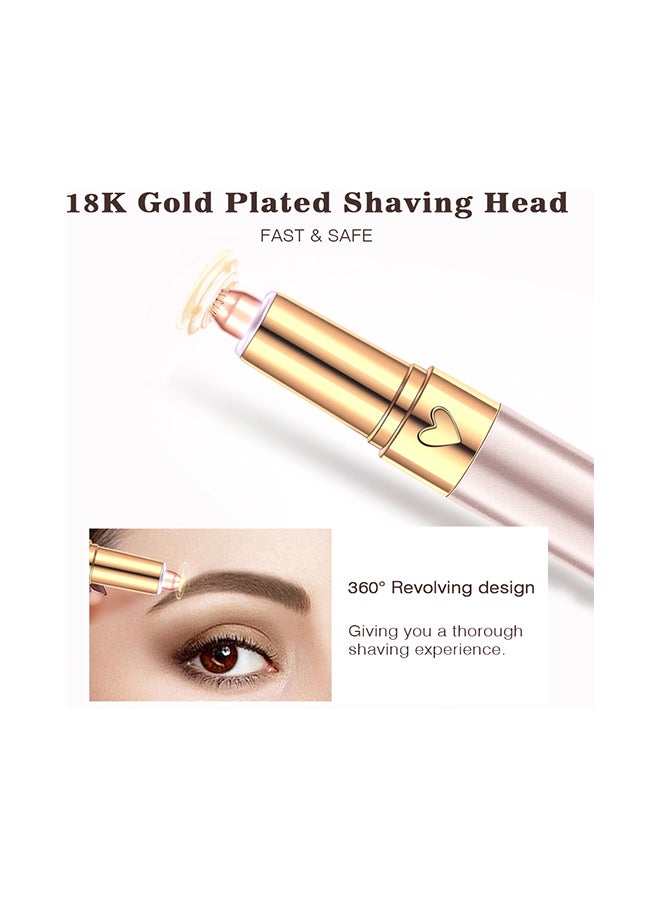 Electric Trimmer Eyebrow Razor Red 13.2x1.8x1.8centimeter - Image 4