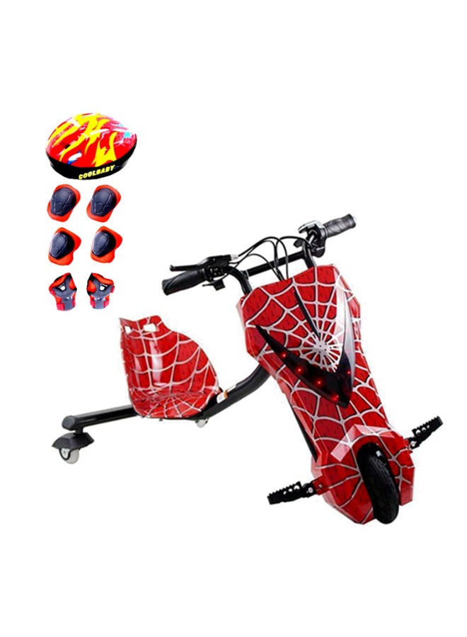 Cool Baby Electric Drifting Scooter with Helmet - Image 1